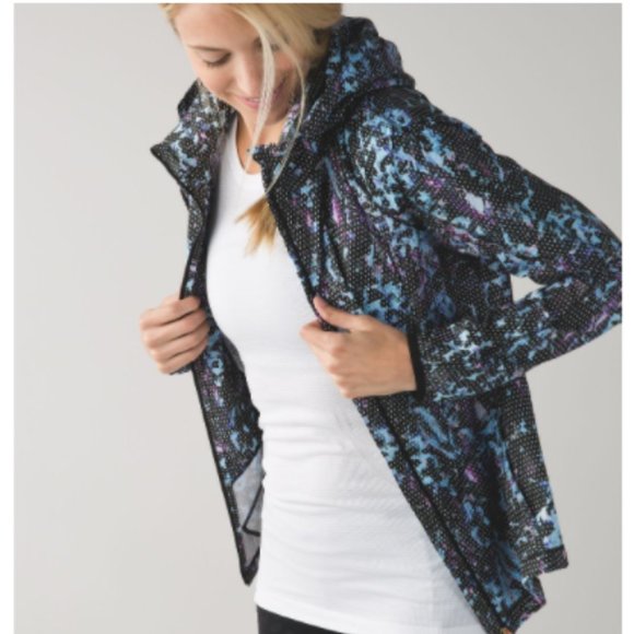 🦄RARE Lululemon Back Pack It Jacket -Floral Sport - Picture 4 of 16